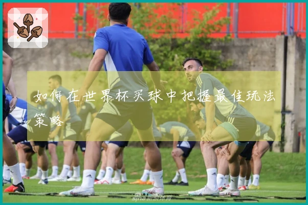 如何在世界杯买球中把握最佳玩法策略