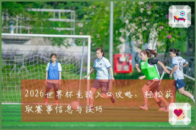 2026世界杯竞猜入口攻略，轻松获取赛事信息与技巧